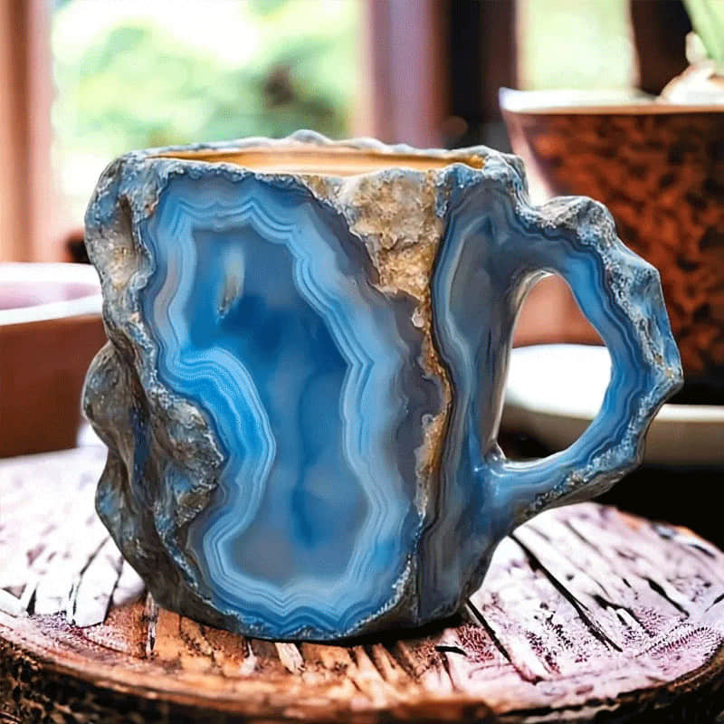LuxeGem Mug Blue
