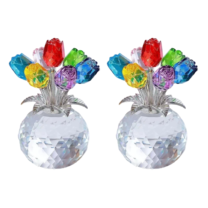 SheremArt Eternal Bloom Rose - 2 pack