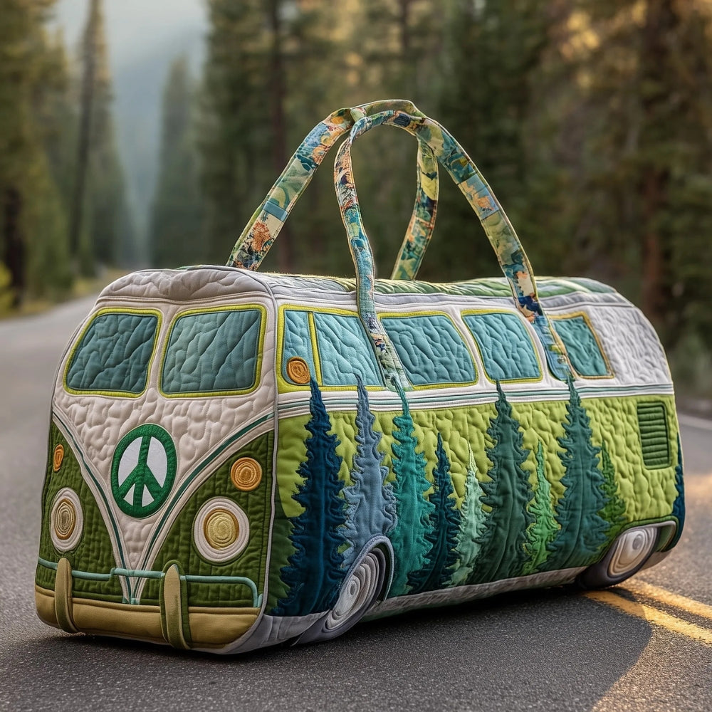 Hippie Bus Travel Bag — Forest Path