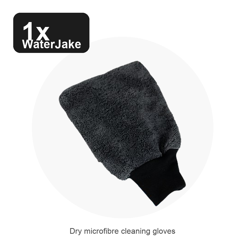 WaterJake Dry Microfibre Cleaning Glove — Single Pack (1x)